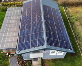 Statybos, apdaila - Saulės elektrinės montavimas - 1