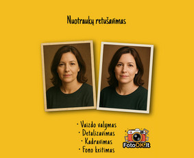 Nuotraukų retušavimas ir senų nuotraukų restauravimas / M. D. / Darbų pavyzdys ID 3979987