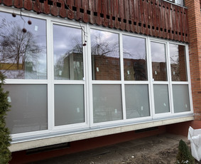 Balkonų stiklinimas, aliuminio konstrukcijos, Pvc langai / Justinas Lengvenis / Darbų pavyzdys ID 3980241