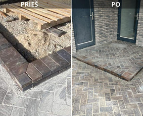 Trinkelės,aplinka,gerbūvis,terasos,stoginės / Gerbūvio stilius / Darbų pavyzdys ID 3980365