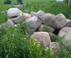 Skalda, smėlis, žvyras, juodžemis - Lauko akmenys - 3