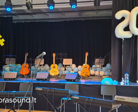 Birželio 7 d., Vilniaus Baltupių progimnazijoje Vilniaus YAMAHA muzikos mokyklos Baltupių klasės 20-mečio jubiliejaus renginys, kurį įgarsino 𝗸𝗶𝗽𝗿𝗮𝘀𝗼𝘂𝗻𝗱.