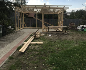 Šlaitiniai stogai, ventiliuojami fasadai, skardinimo darbai. / Tadas B / Darbų pavyzdys ID 3981089