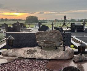 Paminklai, meniški antkapiai, granito plokštės / Kauno Antkapiai / Darbų pavyzdys ID 3981207