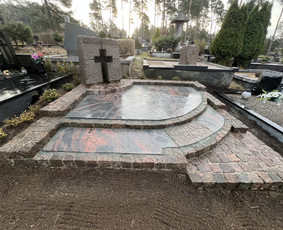 Paminklai, meniški antkapiai, granito plokštės / Kauno Antkapiai / Darbų pavyzdys ID 3981215
