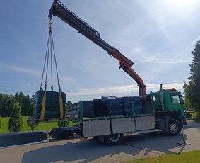 Savivarčio fiskaro/greiferio pervežimo paslaugos - Dalinių krovinių pervežimas Lietuvoje - 1 Dalinių krovinių pervežimas Lietuvoje - Savivarčio fiskaro/greiferio pervežimo paslaugos - 1