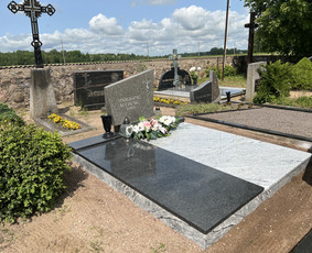 Paminklai, meniški antkapiai, granito plokštės / Kauno Antkapiai / Darbų pavyzdys ID 3982703