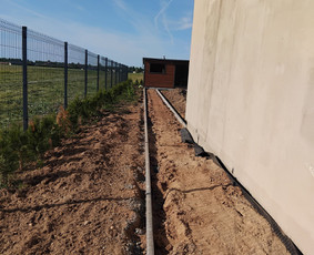 Kelio bortų įrengimas - Trinkeliu klojimas - 1