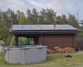 Statybos, apdaila - Saulės elektrinės montavimas - 3