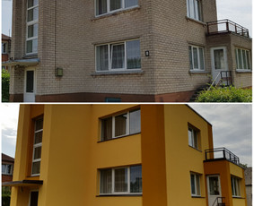 Fasadų šiltinimas ir apdaila. Klaipėda. / Saulius Fasadai / Darbų pavyzdys ID 3982951