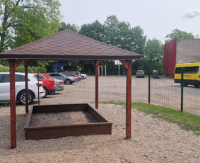 Terasos, karkasiniai statiniai, vent. fasadai, sandeliukai. / NETIKRI BROLIAI / Darbų pavyzdys ID 3983379