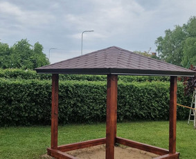 Terasos, karkasiniai statiniai, vent. fasadai, sandeliukai. / NETIKRI BROLIAI / Darbų pavyzdys ID 3983381