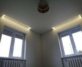 Vidaus apdailos darbai - Įtempiamos lubos Suvalkija - 4