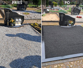 Dengimas plokštėmis, geriausia kaina! / Kapaviečių tvarkymas / Darbų pavyzdys ID 3983683