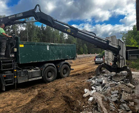 Griovimo darbai- demontavimas / Transporto sprendimai / Darbų pavyzdys ID 3985117