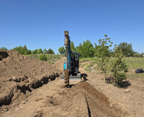 4t. Mini ekskavatoriaus nuoma su operatoriumi / MB Environfix / Darbų pavyzdys ID 3985355