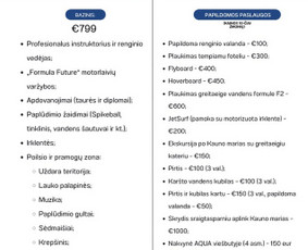 Privatus Kauno marių paplūdimys ir vandens pramogos šventėms / AquaSpot Kaunas / Darbų pavyzdys ID 3985783