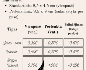 Vardo kortelių gamyba - Renginiai, šventės - 3 Renginiai, šventės - Vardo kortelių gamyba - 3