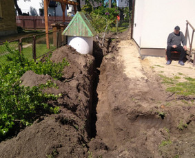 Visų tipų trinkelių klojimas - Drenažo įrengimas - 4 Drenažo įrengimas - Visų tipų trinkelių klojimas - 4
