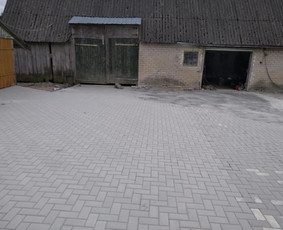 Visų tipų trinkelių klojimas, lietaus nevedimas. / Trinkeliu meistrai / Darbų pavyzdys ID 3986623