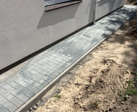 Visų tipų trinkelių klojimas, lietaus nevedimas. / Trinkeliu meistrai / Darbų pavyzdys ID 3986629