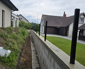 Pamatų liejimas, įrengimas - Betonavimo darbus Ir invidaliu namu statyba - 1