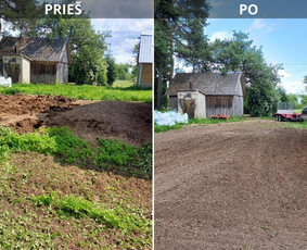 Apleistų sklypų tvarkymas, žemės frezavimas. vejos paruošima - Vejos priežiūra, įrengimas - 4 Vejos priežiūra, įrengimas - Apleistų sklypų tvarkymas, žemės frezavimas. vejos paruošima - 4