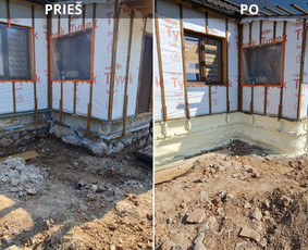 Stogo, oro tarpo, sienų, šiltinimas poliuretano putomis - Apšiltinimas, šiltinimas - 1 Apšiltinimas, šiltinimas - Stogo, oro tarpo, sienų, šiltinimas poliuretano putomis - 1