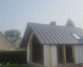 Gyvenamųjų ir negyvenamųjų pastatų statyba, vidaus apdaila. - Stogdengiai, stogo darbai - 3 Stogdengiai, stogo darbai - Gyvenamųjų ir negyvenamųjų pastatų statyba, vidaus apdaila. - 3