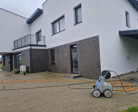 Statybos, apdaila - Fasadų, stogų, trinkelių plovimas auk&scaron;tu slėgiu ir dažymas - 4