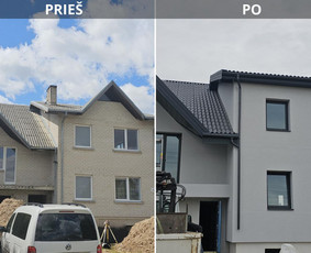 Gyvenamųjų ir negyvenamųjų pastatų statyba, vidaus apdaila. - Stogdengiai, stogo darbai - 2 Stogdengiai, stogo darbai - Gyvenamųjų ir negyvenamųjų pastatų statyba, vidaus apdaila. - 2
