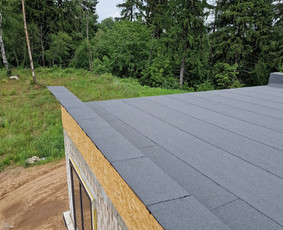 Plokščių stogų dengimas ir remontas prilydoma danga / Vytautas Klimašauskas / Darbų pavyzdys ID 3989203