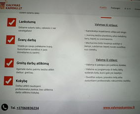 Kaminu ir dumtraukiu valymas.kaminu video apziura - Krosnių valymas ir priežiūra - 3 Krosnių valymas ir priežiūra - Kaminu ir dumtraukiu valymas.kaminu video apziura - 3