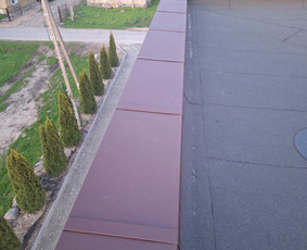 Parapetų skardinimas - Skardinimo darbai - 4