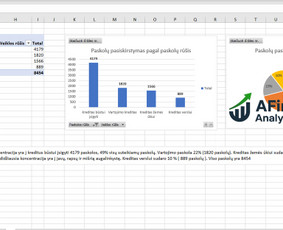 Įmonių veiklos / finansų analitika / duomenų analizė - Microsoft Office Excel specialistai - 3 Microsoft Office Excel specialistai - Įmonių veiklos / finansų analitika / duomenų analizė - 3