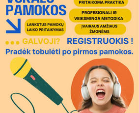 Dainavimo pamokos Vilniaus centre - Dainavimo, vokalo pamokos - 2 Dainavimo, vokalo pamokos - Dainavimo pamokos Vilniaus centre - 2