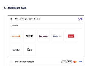 Interneto svetainių kūrimas, Google, Facebook reklama - Mokėjimo sistemų pajungimas - 1 Mokėjimo sistemų pajungimas - Interneto svetainių kūrimas, Google, Facebook reklama - 1