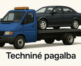 Automobilio užvedimas - Techninė pagalba kelyje 24/7. Traliukas Vilniuje - 1