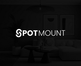 Spotmount logotipas baldų gamybos įmonei.