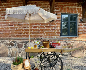 &Scaron;ventinės įrangos nuoma - &ldquo;Rustic" stalo ir dekoracijų nuoma &scaron;ventėms - 3