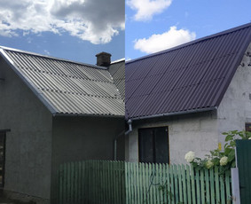 Fasadu Stogu Trinkeliu Plovimas Dažymas visoje Lietuvoje / Ramybe MB / Darbų pavyzdys ID 3992853
