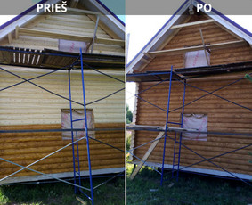 Fasadu Stogu Trinkeliu Plovimas Dažymas visoje Lietuvoje / Ramybe MB / Darbų pavyzdys ID 3993521