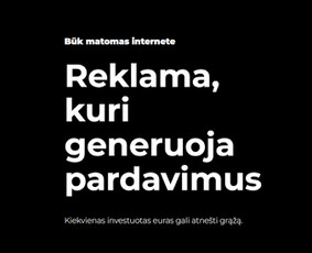Facebook, Google, Tiktok reklama - grąža paremta skaičiais / Kasparas Getautis | Pro Ads / Darbų pavyzdys ID 3994375