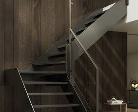 Metalinės laiptų pakopos - Metaliniai laiptai, Sraigtiniai laiptai, Mediniai laiptai - 3