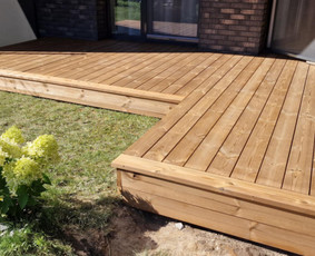 Terasos, karkasiniai statiniai, vent. fasadai, sandeliukai. / NETIKRI BROLIAI / Darbų pavyzdys ID 3995373