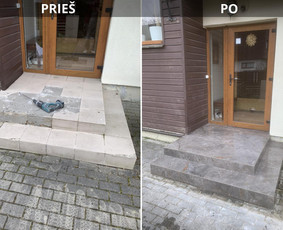 Šlapio fasado smulkūs darbai ir remontas / Šlapio fasado smulkūs darbai ir remontas / Darbų pavyzdys ID 3995515