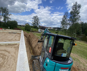 4t. Mini ekskavatoriaus nuoma su operatoriumi / MB Environfix / Darbų pavyzdys ID 3996497
