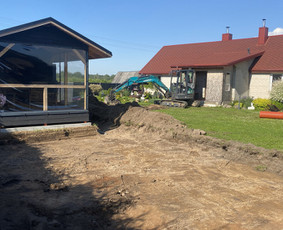 4t. Mini ekskavatoriaus nuoma su operatoriumi / MB Environfix / Darbų pavyzdys ID 3996509