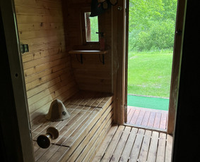 Privati sodyba su pirtimi, kubilu ir ežero pakrante / Leo Complex / Darbų pavyzdys ID 3996557