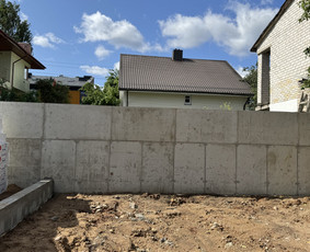 Atraminės sienelės,betoniniai laiptai,pamatai tvoroms / Daniel / Darbų pavyzdys ID 3996615